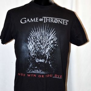 Game of Thrones “You Win or You Die” T-Shirt Black
